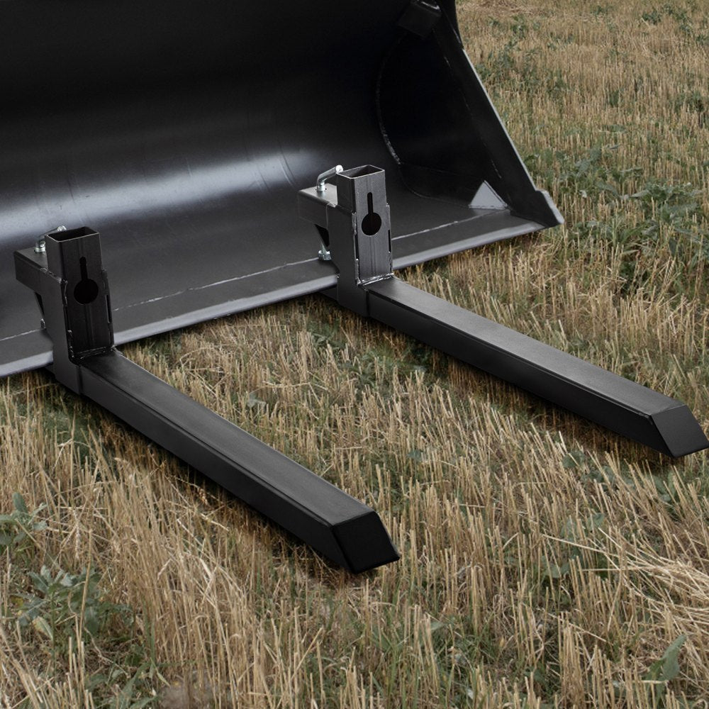 UN-C-2000LB - Heavy-Duty 46.9" Clamp-On Forks for 2000 lbs Capacity