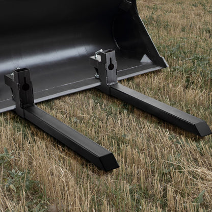 UN-C-2000LB - Heavy-Duty 46.9" Clamp-On Forks for 2000 lbs Capacity