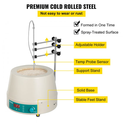 010555161716 - Digital Heating Mantle for 2000ml Round-Bottom Flask