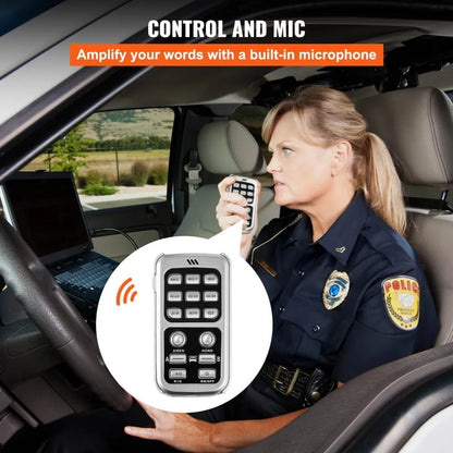 010903890130 - 200W Emergency Siren Kit with Handheld Microphone