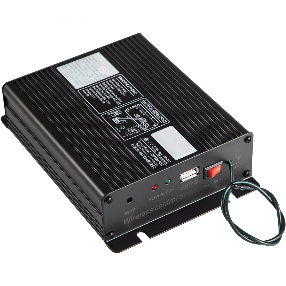 010903890130 - 200W Emergency Siren Kit with Handheld Microphone