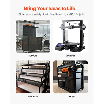 2020-120-10 - 47.24" Aluminum Linear Rail for Custom Structures