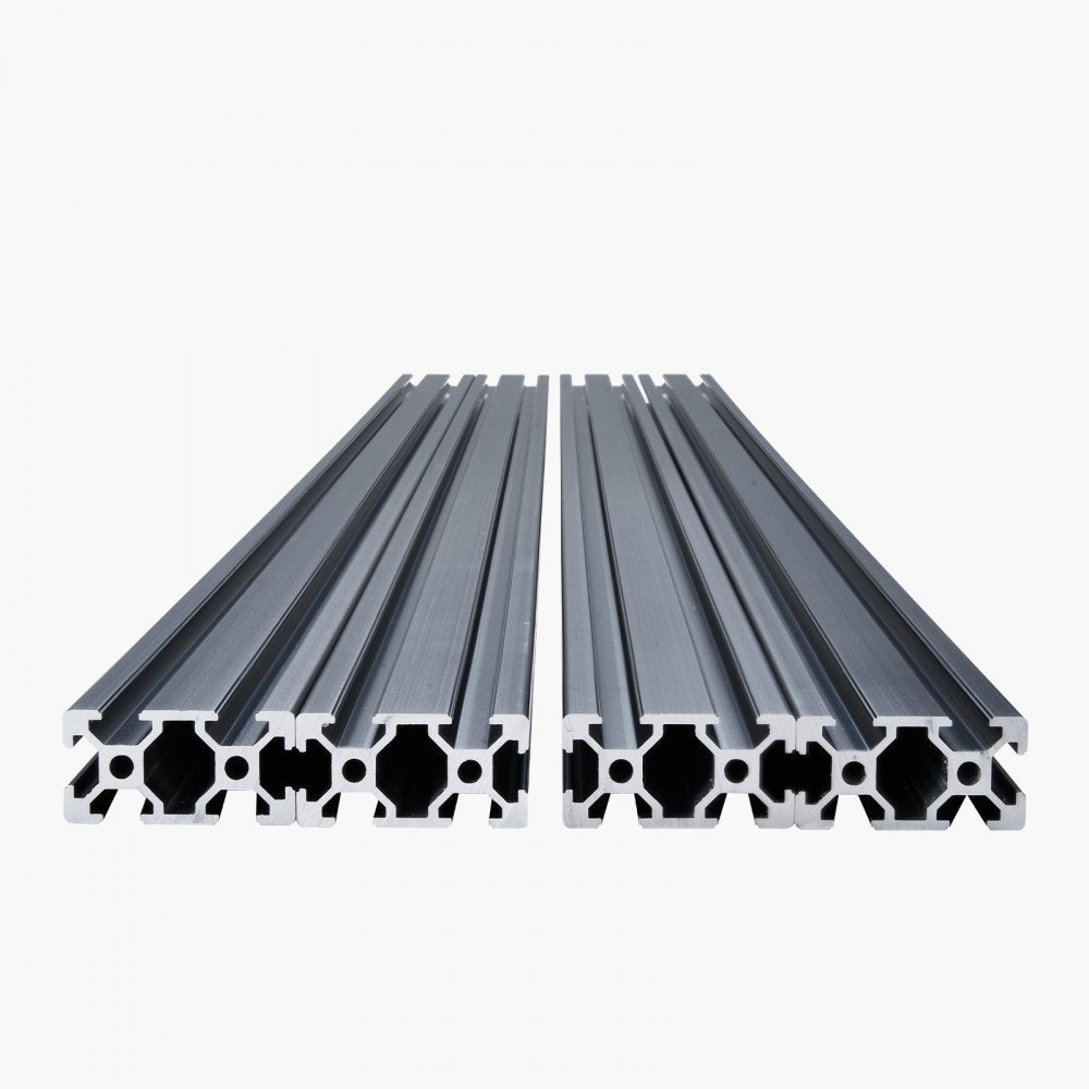 2040-100-4 - 39.4" Durable Aluminum T Slot Linear Rail System (4 Pieces)
