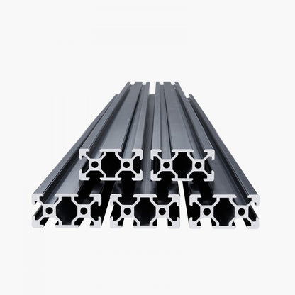 2040-200-5 - 78.74" Aluminum T Slot Linear Rail, 5-Piece Set