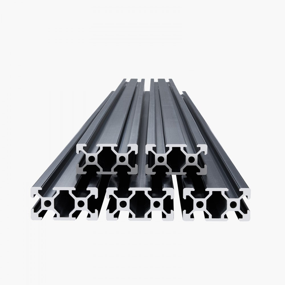 2040-100-5 - 39.4" T-Slot Aluminum Rail Set for DIY Projects