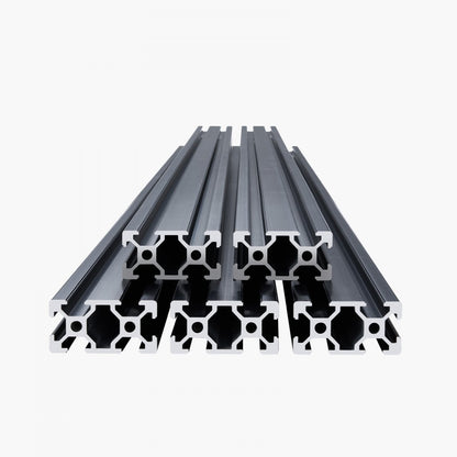 2040-120-5 - 47.24" Durable Aluminum T Slot Rail Set for DIY Projects