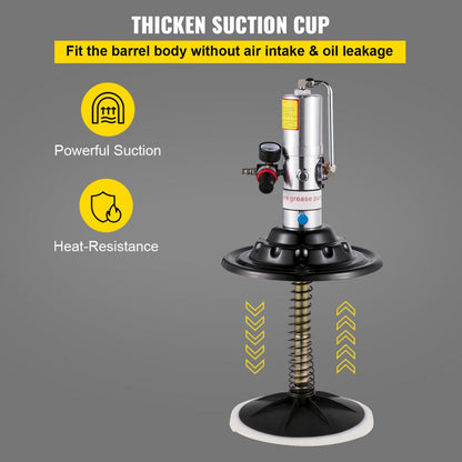 010637510123 - 20L Electric Grease Pump with Wheels & 360° Gun