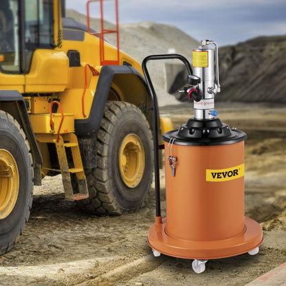 010637510123 - 20L Electric Grease Pump with Wheels & 360° Gun