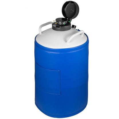 010719379820 - 20L Lightweight Liquid Nitrogen Tank for Labs & Research