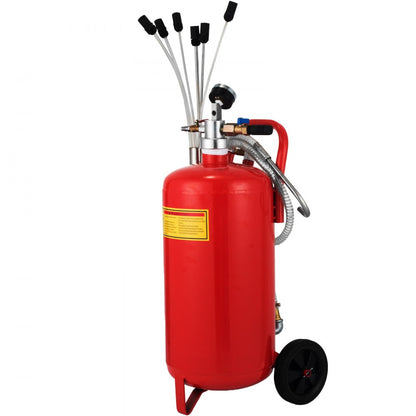 010579373590 - 22.7L Portable Pneumatic Waste Oil Extractor for Garage & Outdoor Use