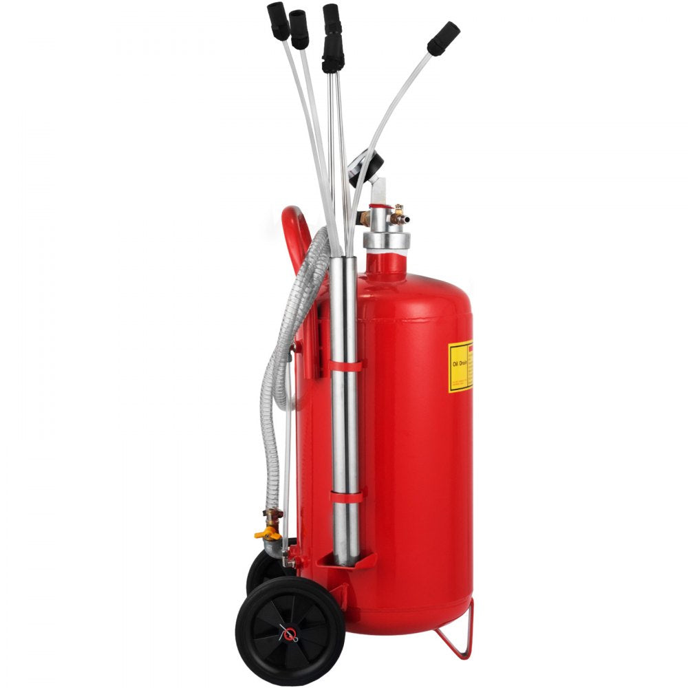 010579373590 - 22.7L Portable Pneumatic Waste Oil Extractor for Garage & Outdoor Use