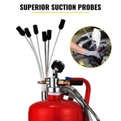 010579373590 - 22.7L Portable Pneumatic Waste Oil Extractor for Garage & Outdoor Use