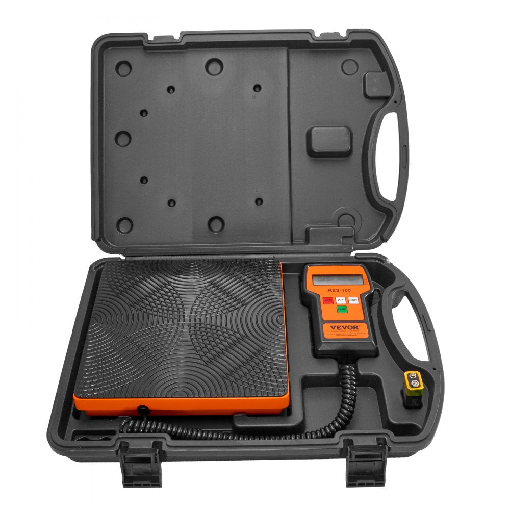 LX-36575D - VEVOR 220 LBS HVAC Refrigerant Scale with Clear Backlit Display