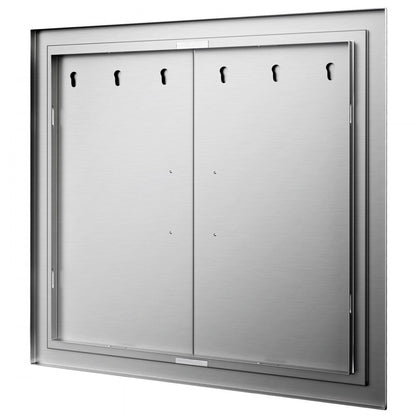 CGM-24x24IN - 24x24 Inch Stainless Steel BBQ Access Doors with Magnetic Closure