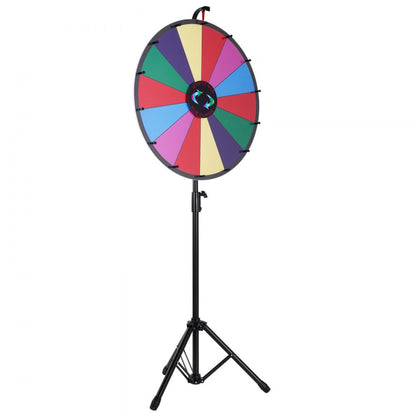 010301728668 - 24" Dry Erase Prize Wheel with Adjustable Tripod Stand