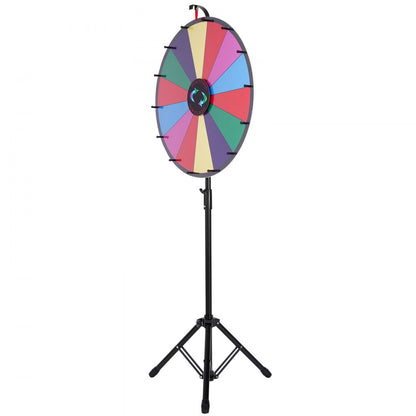 010301728668 - 24" Dry Erase Prize Wheel with Adjustable Tripod Stand