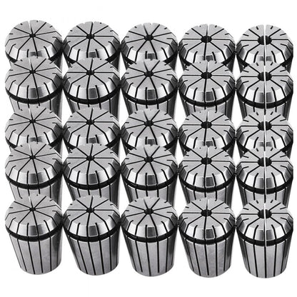 010933108518 - 25-Piece ER32 Collet Set for Precision Machining Tasks