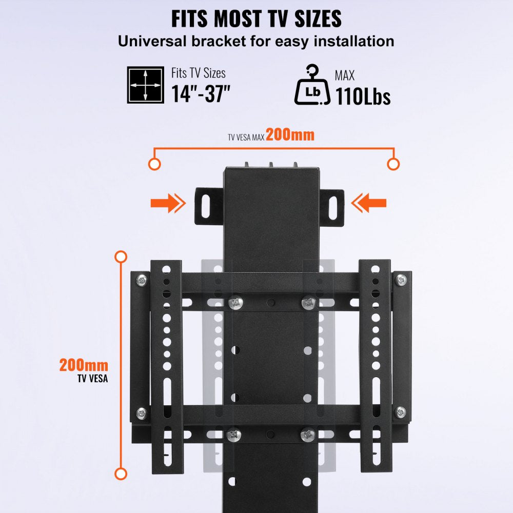 010460321485 - Electric TV Lift Stand for 28-32 Inch TVs, Adjustable 30.4-50 Inches