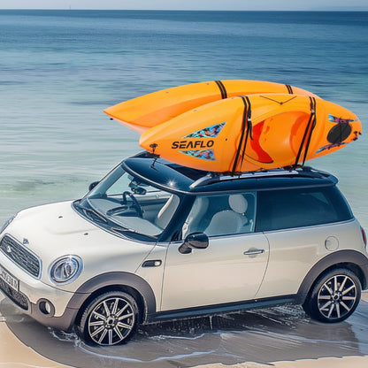 C11-2 - Secure J-Bar Kayak Roof Rack for Two Kayaks