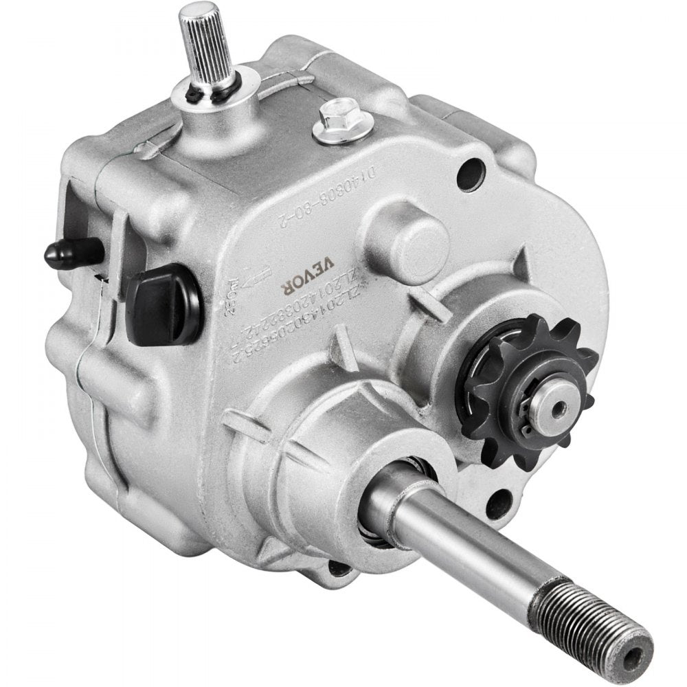 010207913252 - Lightweight Go Kart Gearbox with Forward/Reverse Modes and Sprockets
