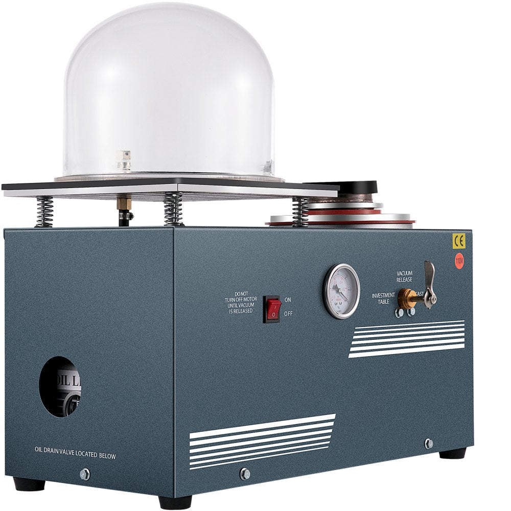 010477479366 - 2L VEVOR Vacuum Casting Machine with 3 CFM Pump