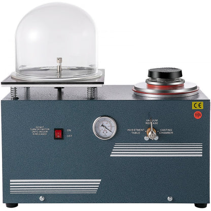 010477479366 - 2L VEVOR Vacuum Casting Machine with 3 CFM Pump