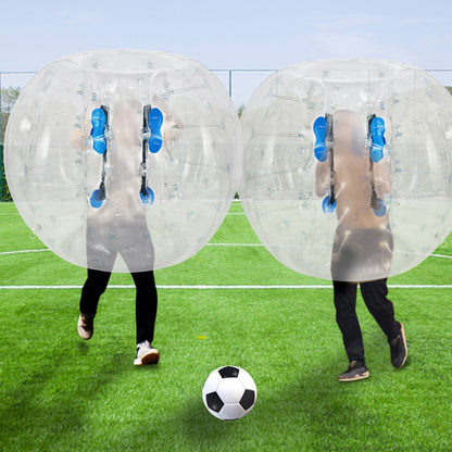 010797062647 - 4FT VEVOR Inflatable Bumper Ball with Handles and Straps