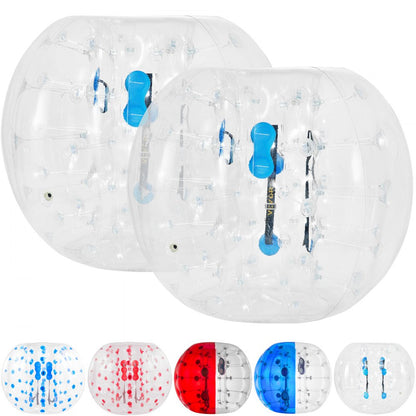010797062647 - 4FT VEVOR Inflatable Bumper Ball with Handles and Straps