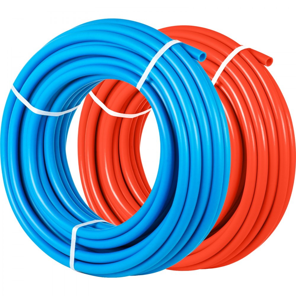 010381526391 - Durable 1/2" PEX Tubing for Radiant Floor Heating, 100ft
