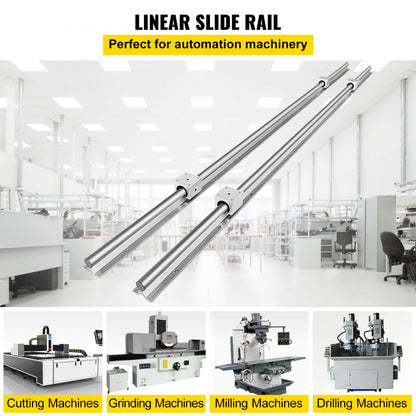 010616861528 - 1800mm SBR20 Linear Rail Kit for Precision Motion