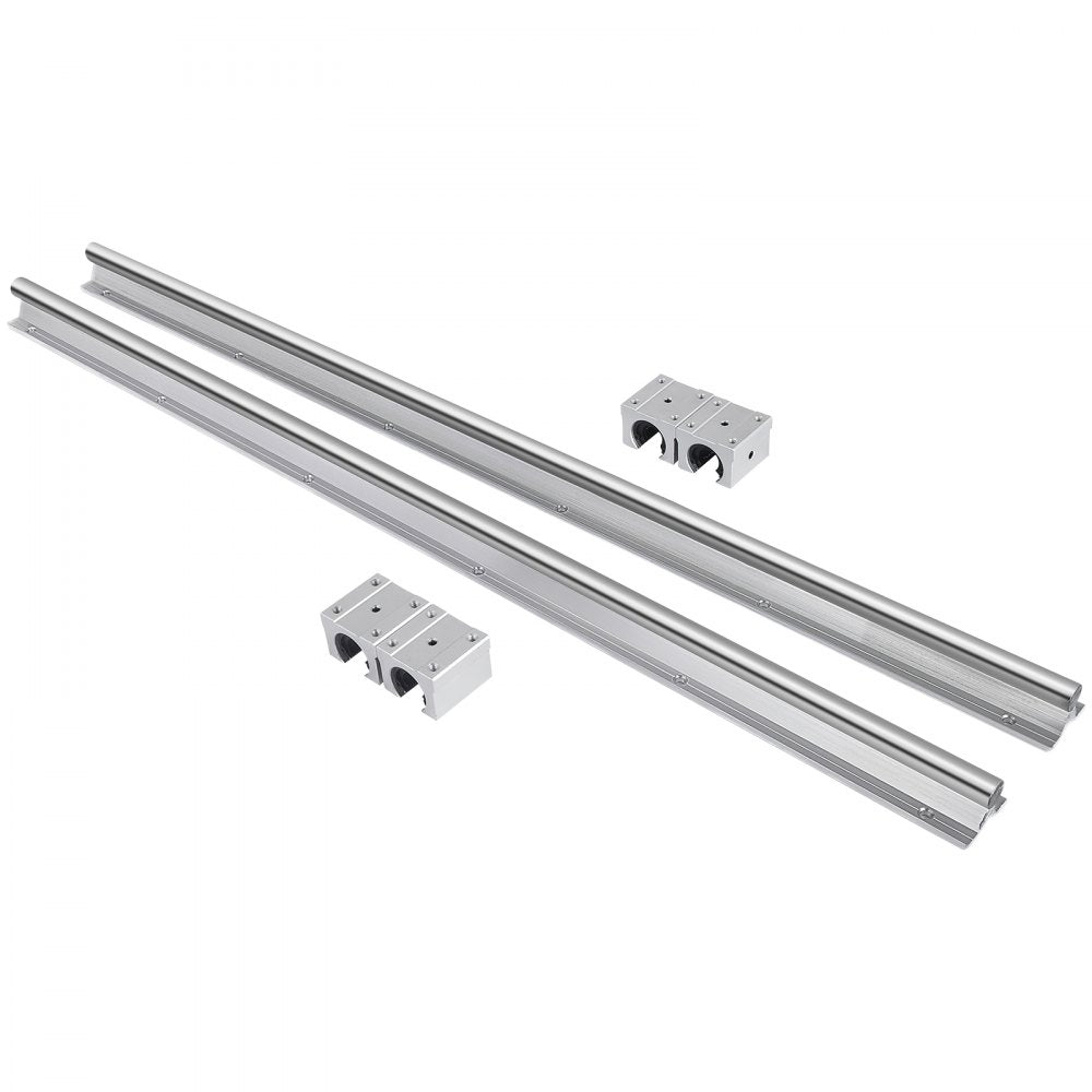 010848116356 - 1200mm SBR25 Linear Guideway Rail Kit for Precision Machinery