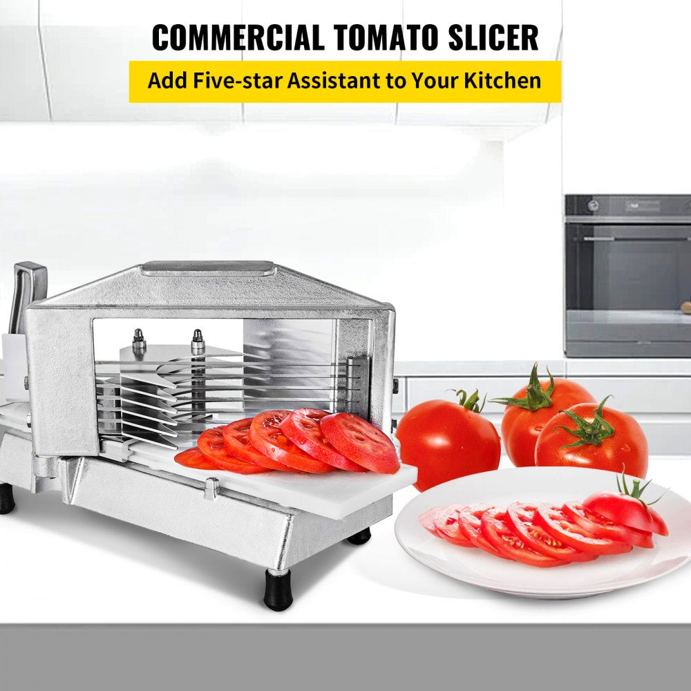 010478871327 - 3/8" Heavy-Duty Tomato Slicer with Stainless Steel Blade