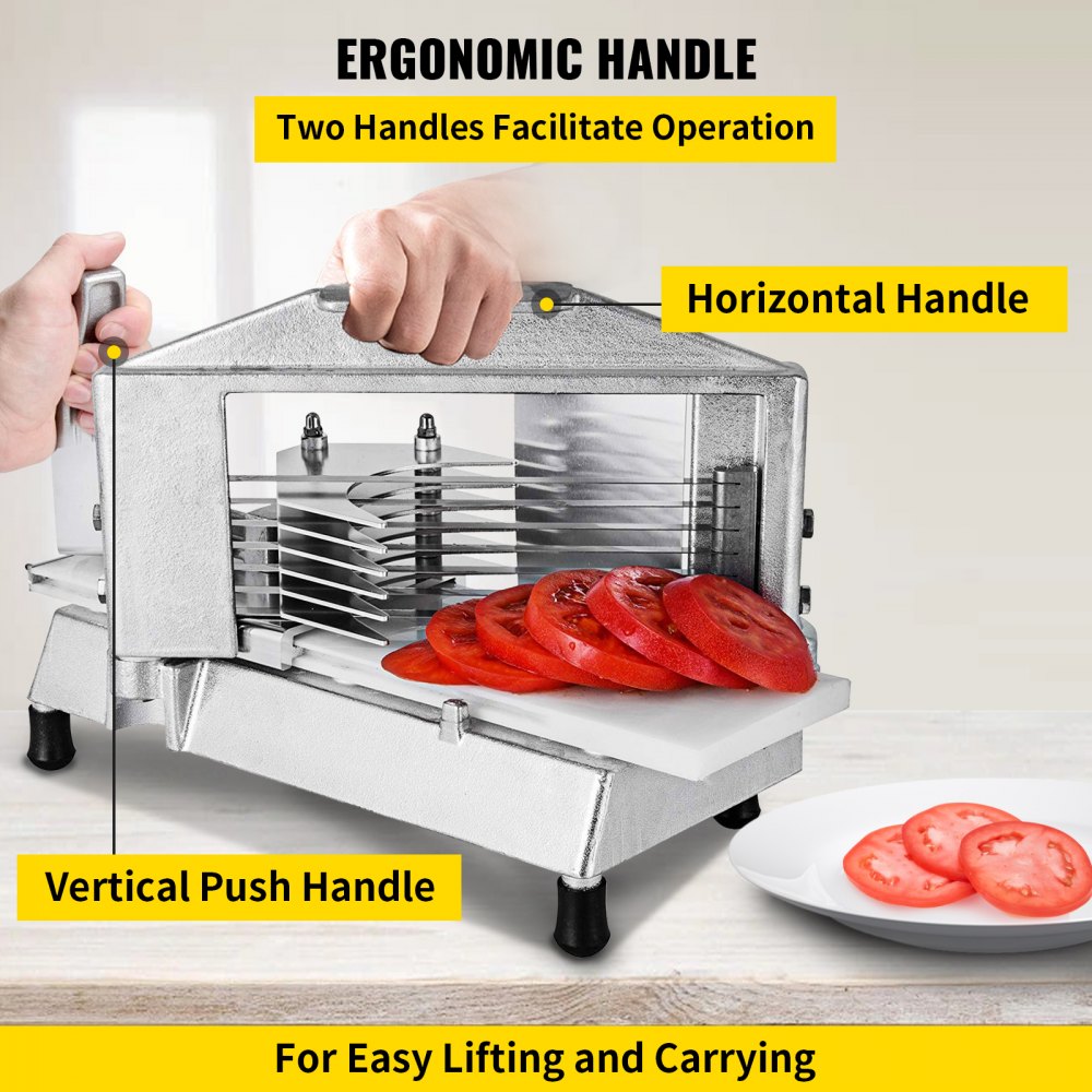 010478871327 - 3/8" Heavy-Duty Tomato Slicer with Stainless Steel Blade