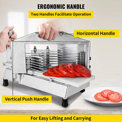 010478871327 - 3/8" Heavy-Duty Tomato Slicer with Stainless Steel Blade