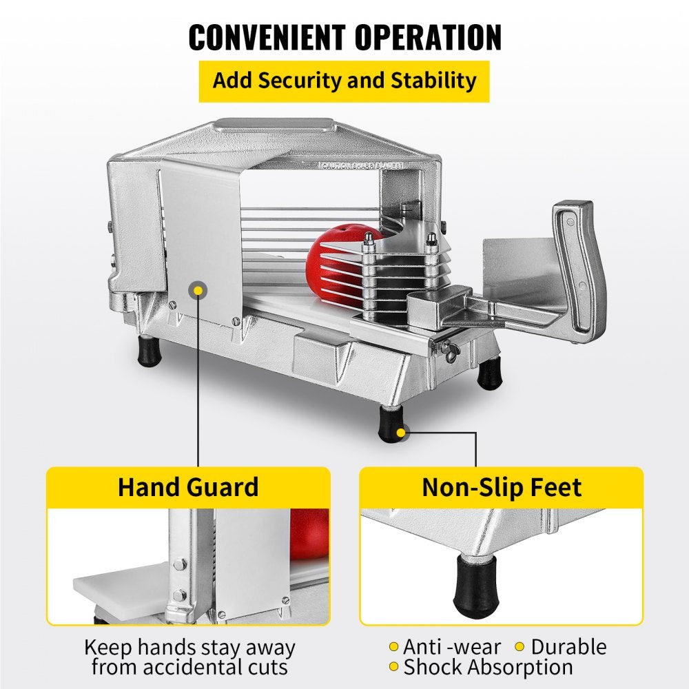 010478871327 - 3/8" Heavy-Duty Tomato Slicer with Stainless Steel Blade