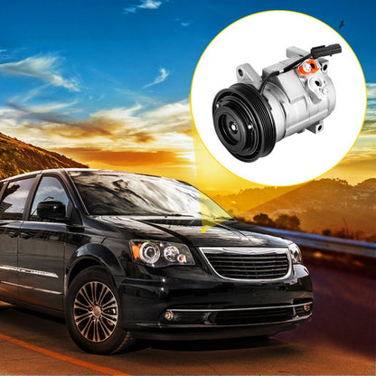 010456318053 - Efficient Aluminum AC Compressor for 2001-2007 Chrysler & Dodge