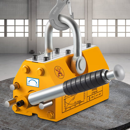 010134500973 - 660 lbs Neodymium Magnetic Lifter with Release Handle