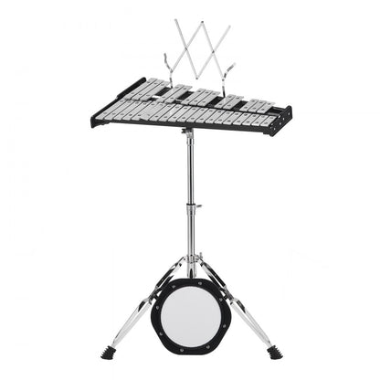 KS-32W - 32-Note Glockenspiel Kit with Sturdy Stand & Accessories