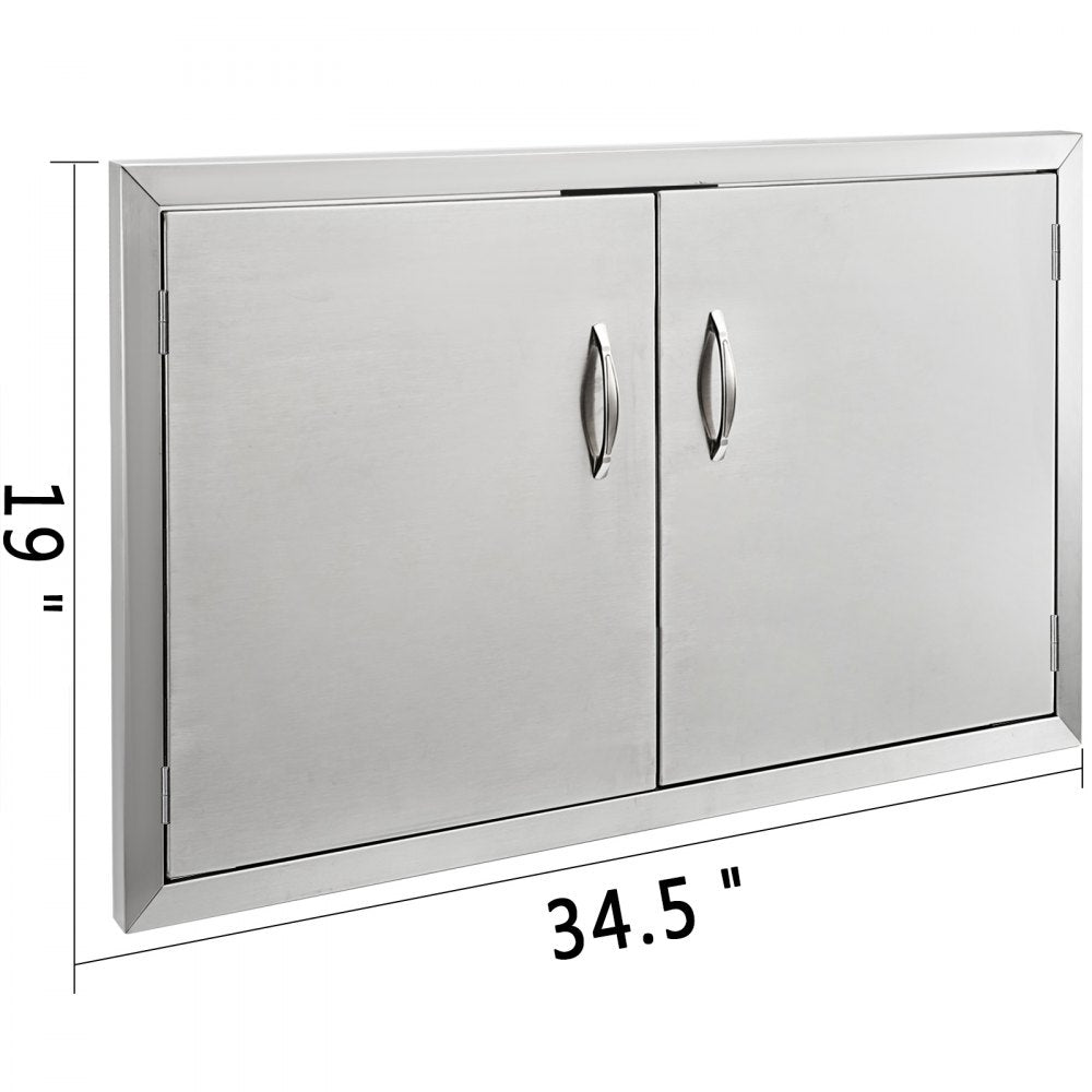 CGM-34.5x19IN - Premium Stainless Steel BBQ Access Doors with Seamless Design