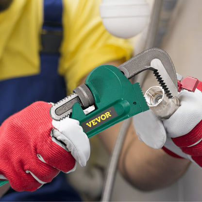 010694384866 - 36-Inch Heavy Duty Adjustable Pipe Wrench for 3.4-Inch Pipes