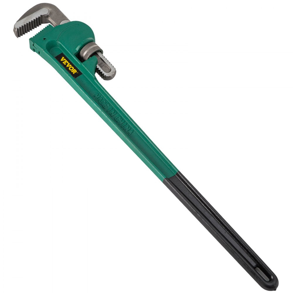 010694384866 - 36-Inch Heavy Duty Adjustable Pipe Wrench for 3.4-Inch Pipes