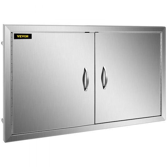 CGM-39x26IN - Durable Stainless Steel BBQ Door for Outdoor Kitchen, 39" x 26"