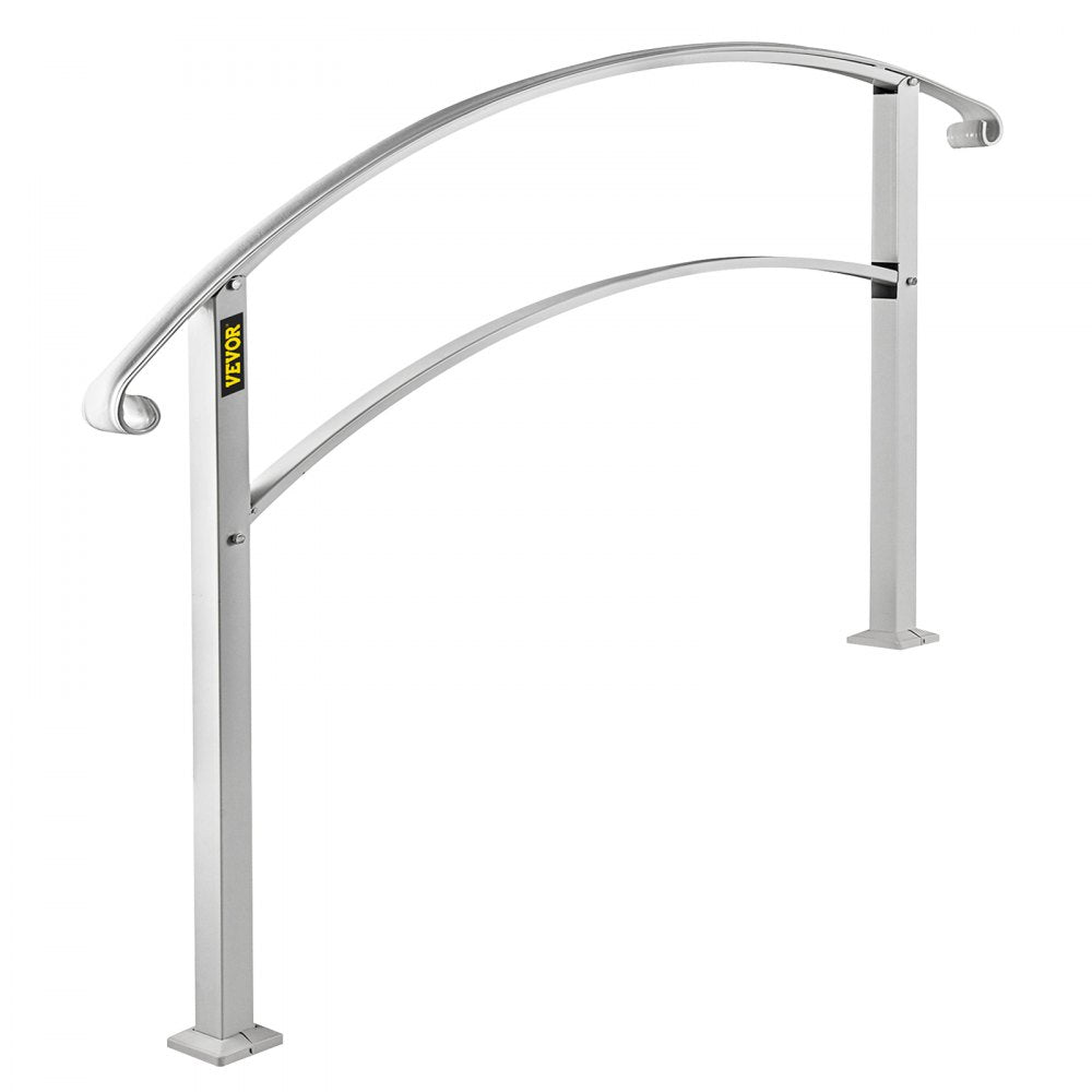 LTFSBS-3FT - Sturdy Wrought Iron Handrail for 3 Steps, Rustproof Design