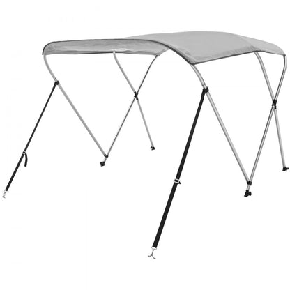 3 Bow 6'L × 46" H × 61" - 66" W - Durable 900D Polyester Bimini Top