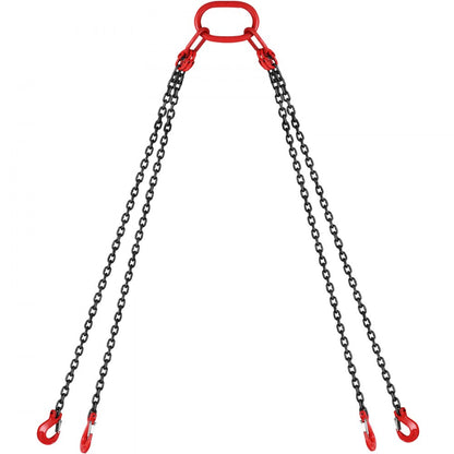010610818475 - G80 10FT Chain Sling with 11,000 lbs Load Capacity
