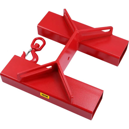 010512623085 - Heavy-Duty Forklift Hook, 6600lb Capacity, Carbon Steel Design