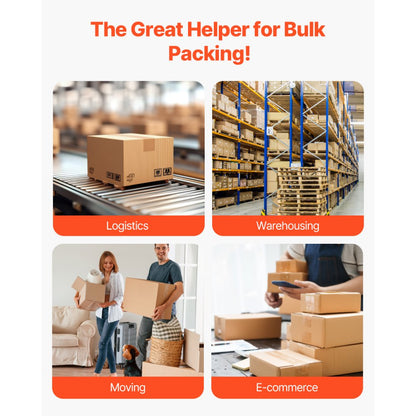 ID274865P18 - Heavy Duty Clear Packing Tape - 1.88 in x 65 yd, 18 Rolls