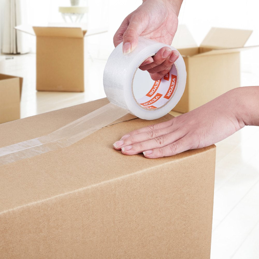 ID274865P24 - Heavy-Duty Clear Packing Tape, 24 Rolls, 65yd x 1.88in