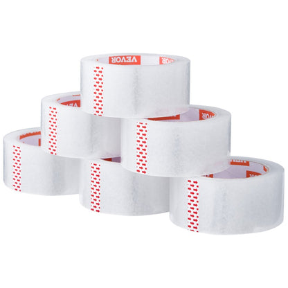 ID274865P24 - Heavy-Duty Clear Packing Tape, 24 Rolls, 65yd x 1.88in