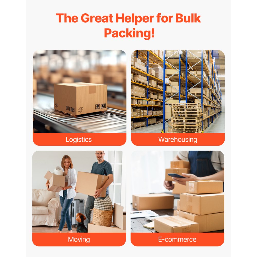 ID274865P3 - Heavy Duty 1.88in Clear Packing Tape, 36 Rolls, 65yd Each